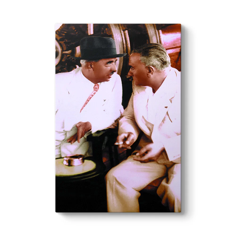 Atatürk ve İsmet İnönü Tablosu - Model 2
